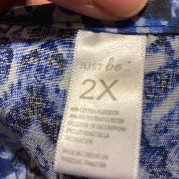 👍5 for 20👍Ladies Size 2XL Just Be Scrub Top - Picture 11 of 13